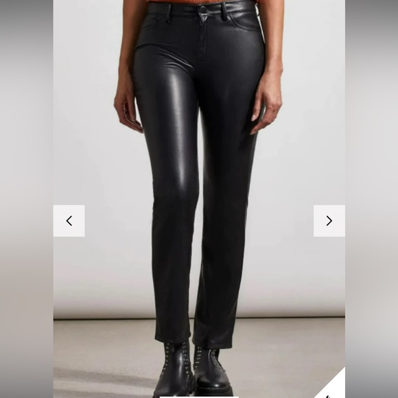 Tribal Vegan Leather Pants - 10 - Picture 1 of 6